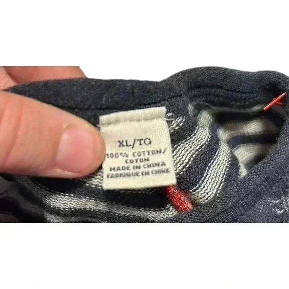 Tommy‎ Bahama Size XL Navy Sweater - Picture 4 of 6